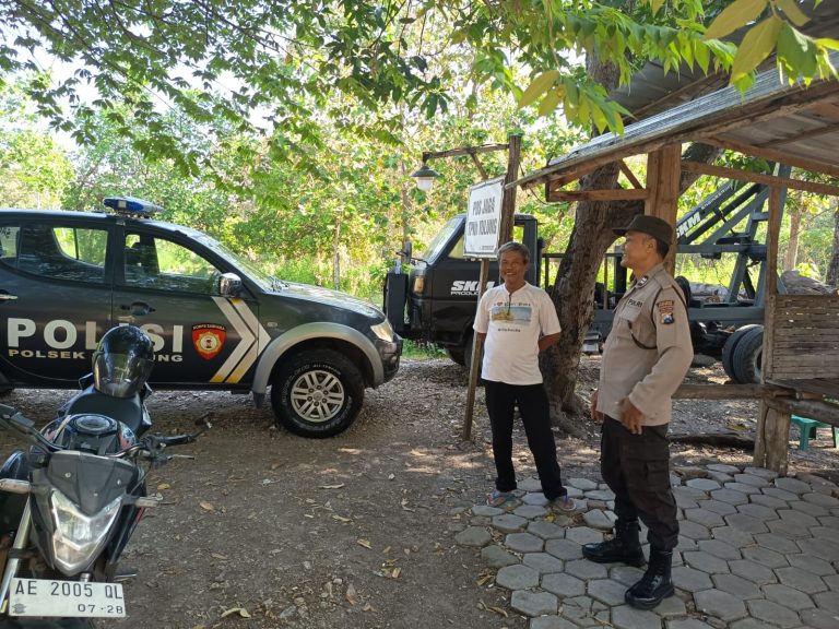 Patroli KRYD Polsek Sampung Ajak Warga Tingkatkan Kewaspadaan dan Dukung Ketahanan Pangan