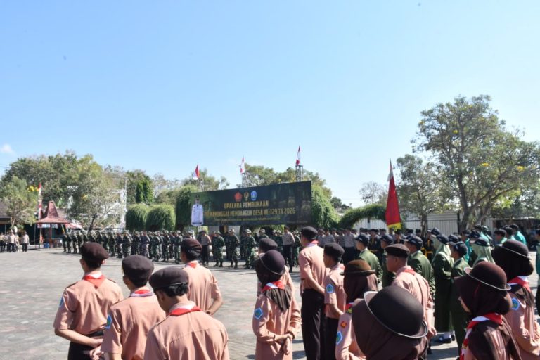 Plt. Bupati Ponorogo : TMMD 129 Menyatukan TNI dan Masyarakat Tanpa Sekat