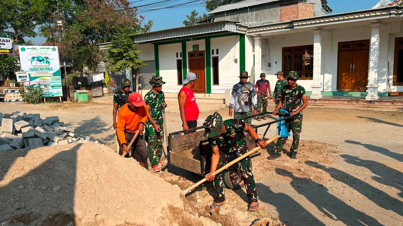 TMMD 129 Desa Bulu Lor Berlangsung, Ini Sasaran Yang Digarap