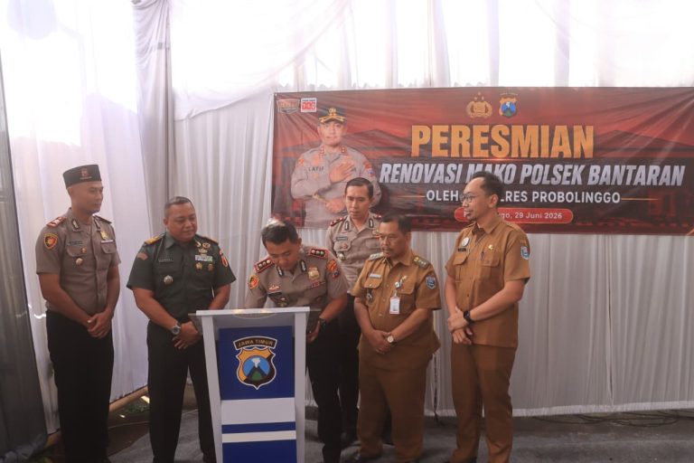 Kapolres Probolinggo Resmikan Renovasi Polsek Bantaran dan Besuk,Tekankan Optimalisasi Pelayanan Publik