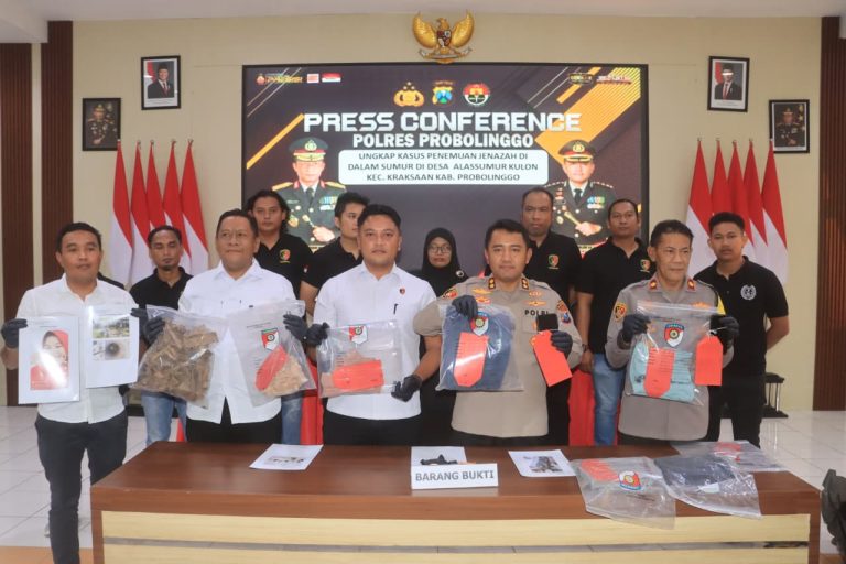 Polres Probolinggo Ungkap Misteri Penemuan Jenazah di Dalam Sumur, Dua Tersangka Diamankan