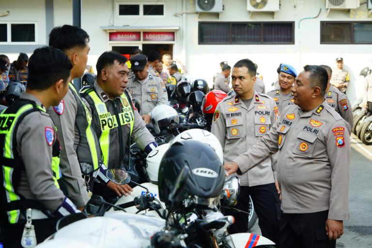 Rolog Polda Jatim Cek Langsung Kendaraan Dinas Polres Ponorogo, Pastikan Siap Dukung Tugas Kepolisian
