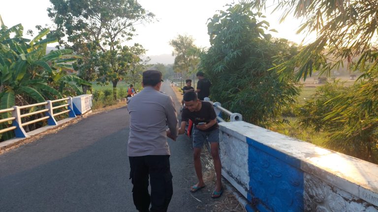Polsek Slahung Intensifkan Patroli Cegah Balap Liar di Desa Duri