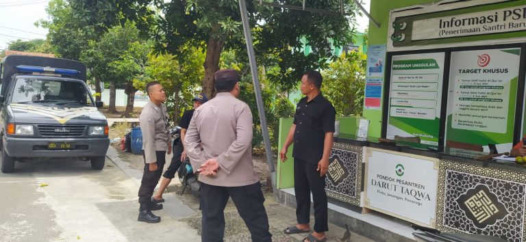 Patroli Presisi Polsek Jambon Intensifkan Pengawasan Perbankan dan Antisipasi Karhutla