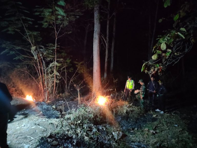 Polisi Intensifkan Pemantauan Usai Kebakaran Hutan di Sampung Berhasil Dipadamkan