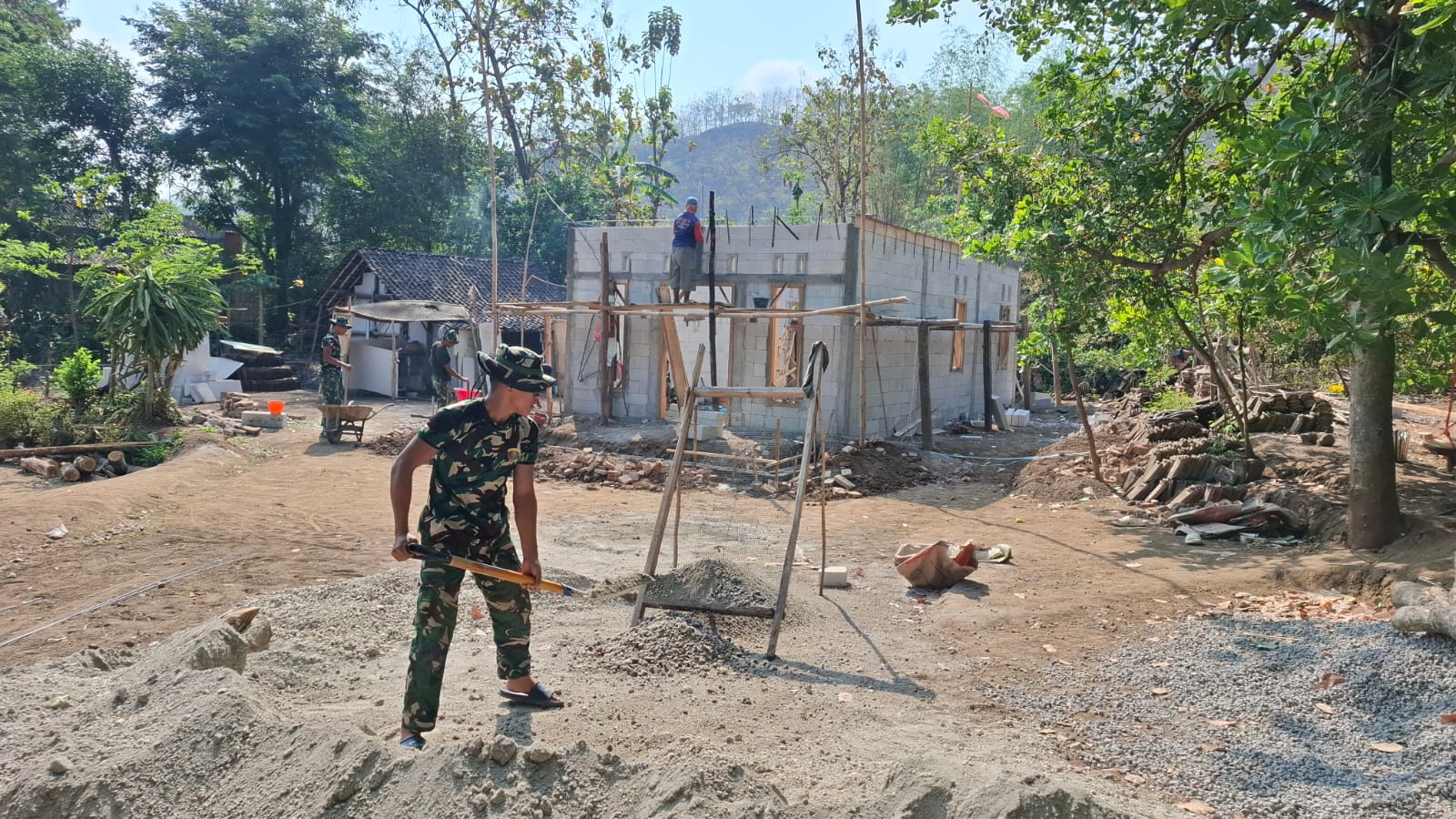 RENCANA AWALNYA REHAB RTLH, JADINYA MEMBANGUN RUMAH BARU