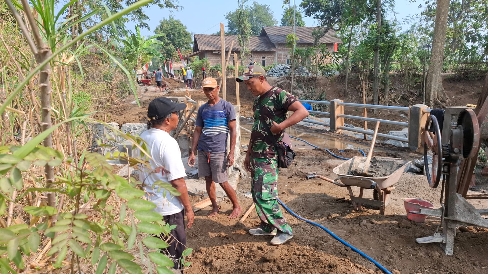 MUSYAWARAH, KUNCI KESUKSESAN PEMBANGUNAN SASARAN FISIK TMMD KE-129