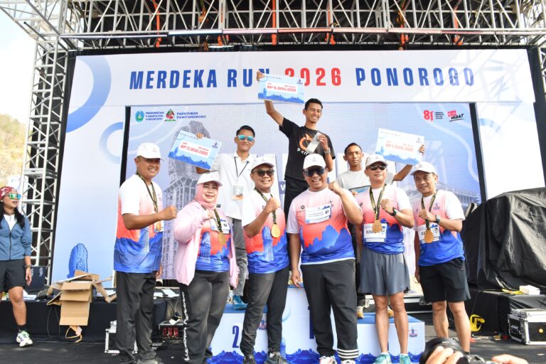 Dandim Ponorogo Ikuti Merdeka Run 2026 HUT ke 81 Kemerdekaan RI