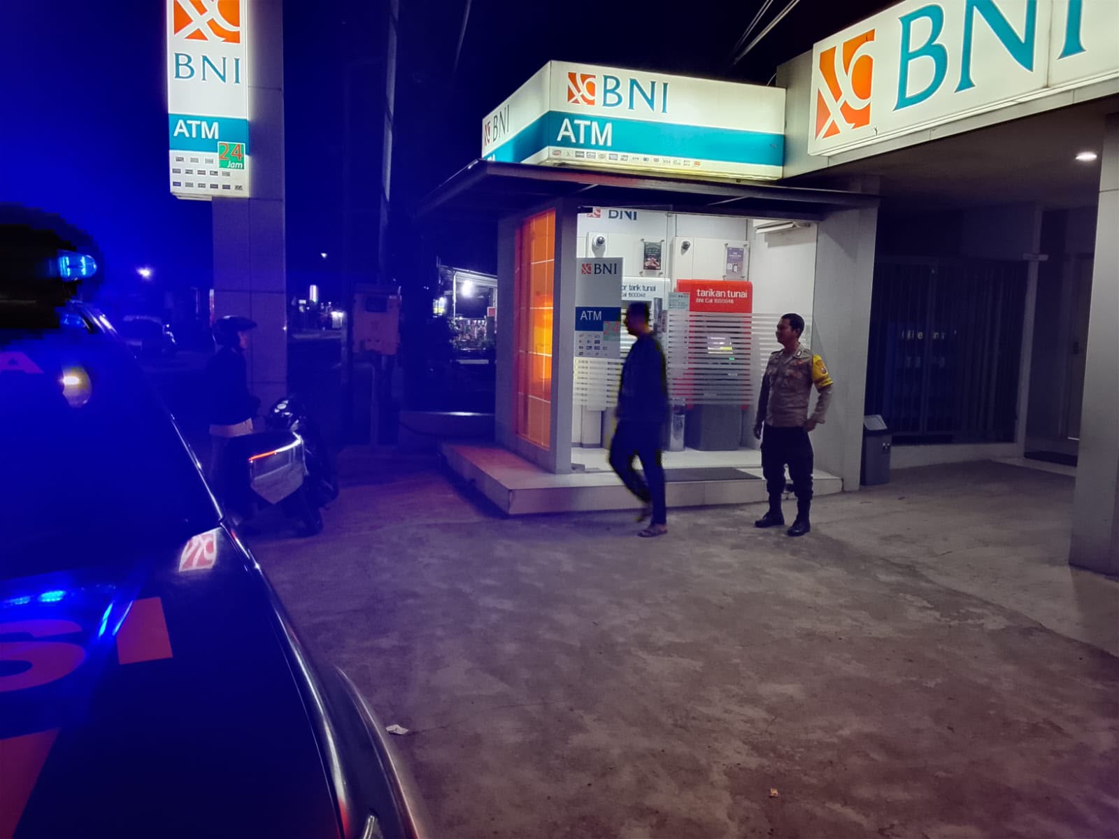 Patroli Blue Light Polsek Balong Perkuat Harkamtibmas, Warga Diimbau Waspada Kejahatan dan Penipuan Online