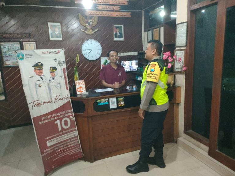 Patroli Blue Light Polsek Ponorogo Intensif Cegah Balap Liar dan Gangguan Kamtibmas