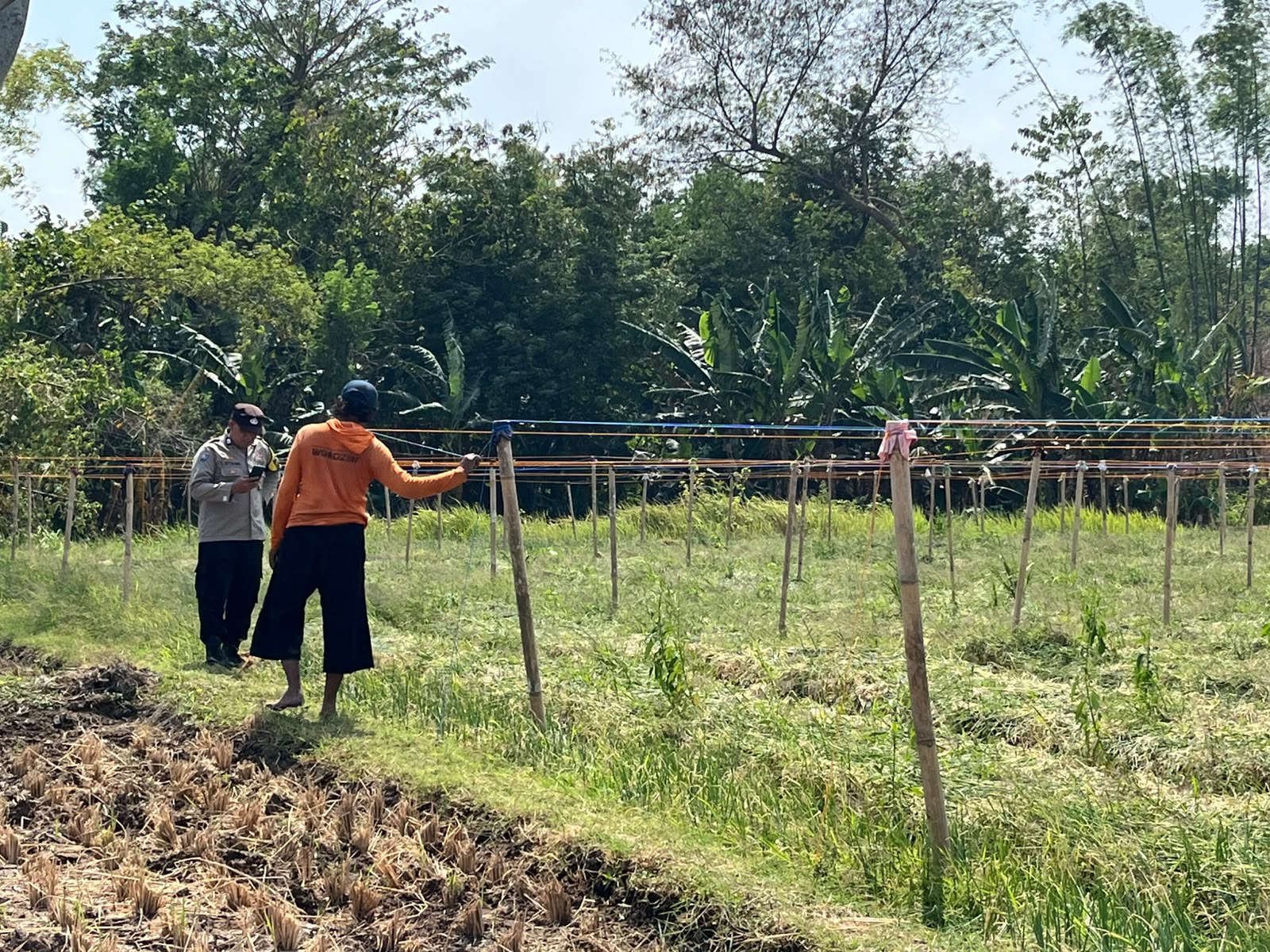 Bhabinkamtibmas Desa Joresan Intensifkan Sambang Warga, Wujud Nyata Dukungan Polri bagi Ketahanan Pangan