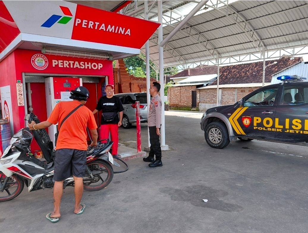 Patroli Presisi Polsek Jetis Sasar Jalur Rawan dan Objek Vital, Pastikan Kamtibmas Tetap Kondusif