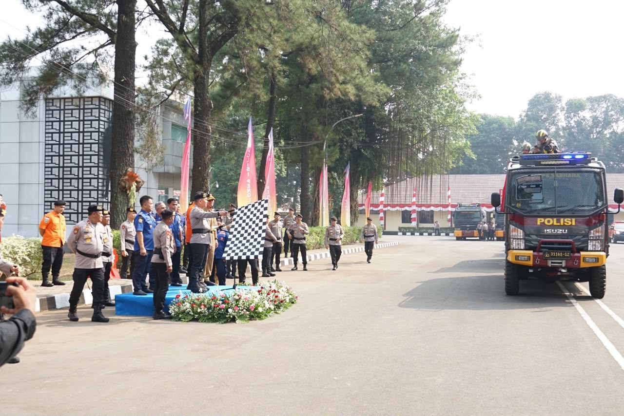 Polri Gelar Apel Serentak Kesiapsiagaan Penanganan Karhutla di Seluruh Indonesia