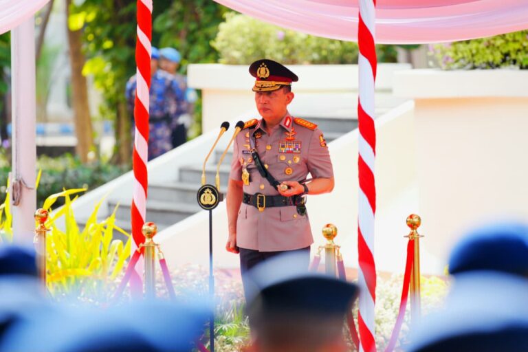 Kapolri Pimpin Upacara Hari Juang Polri 2026 di Surabaya, Kobarkan Semangat Perjuangan Polri untuk Mewujudkan Kemajuan Bangsa