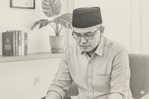 Pagar Makan Tanaman di Gedung Rakyat Ponorogo