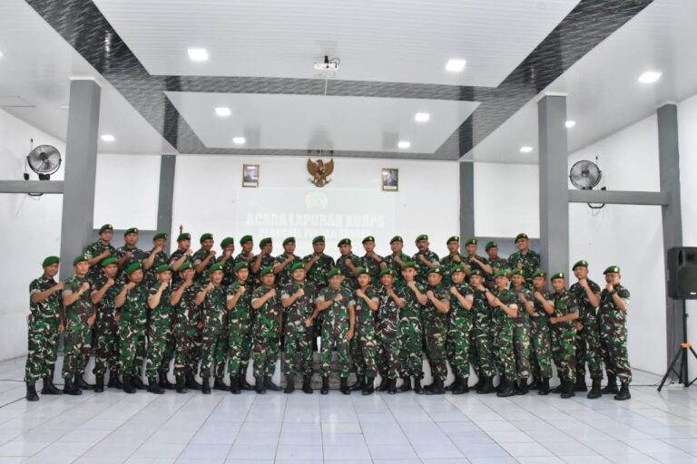 Dandim Ponorogo Pimpin Acara Laporan Korps Pindah Satuan