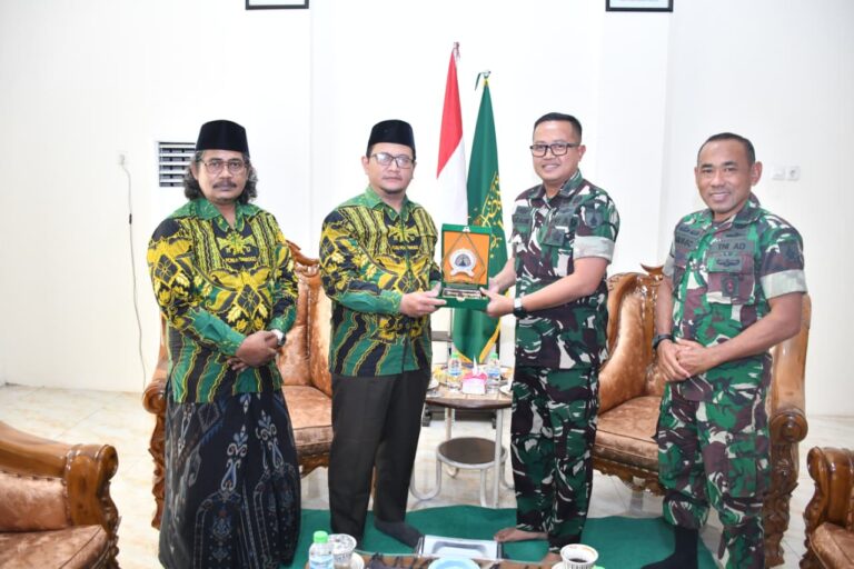 Perkuat Kolaborasi, Dandim Ponorogo Silaturahmi ke Pengurus Cabang NU Ponorogo