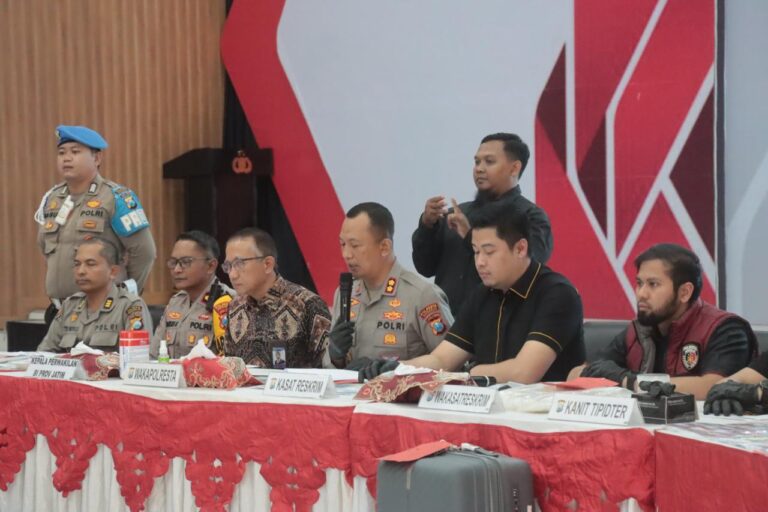 Polresta Sidoarjo Ungkap Jaringan Upal Lintas Provinsi Amankan 3 Tersangka