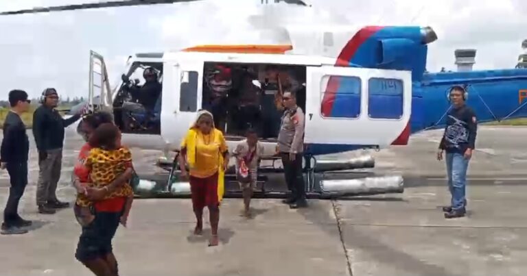 Kepolisian Udara Polri Perkuat Dukungan Kemanusiaan dalam Operasi Damai Cartenz 2026