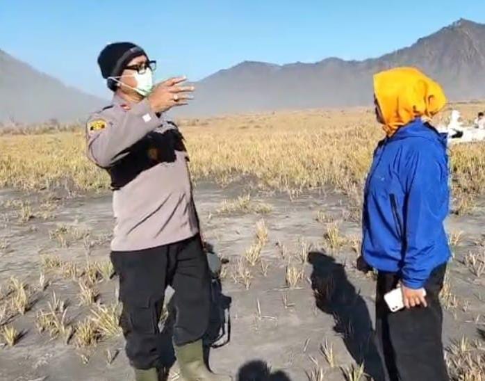 Cegah Karhutla, Polres Probolinggo Intensifkan Patroli di Kawasan Wisata Gunung Bromo
