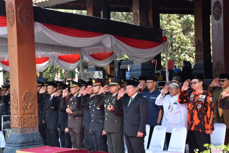 Dandim Ponorogo Hadiri Upacara Peringatan Hari Kesaktian Pancasila di Pendopo Agung Ponorogo
