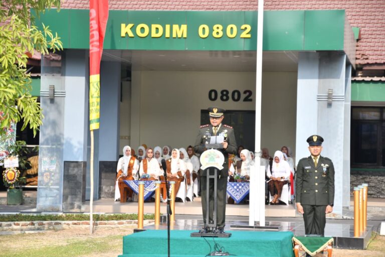 Kodim Ponorogo Gelar Upacara HUT ke 81 TNI Tahun 2026