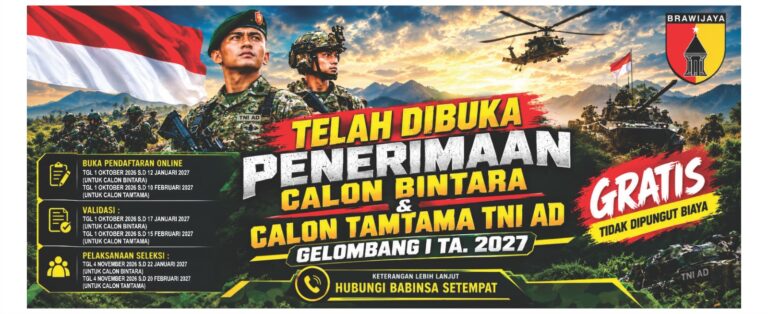 Ayo Pemuda Ponorogo, Mengabdi Kepada NKRI Menjadi Prajurit TNI AD
