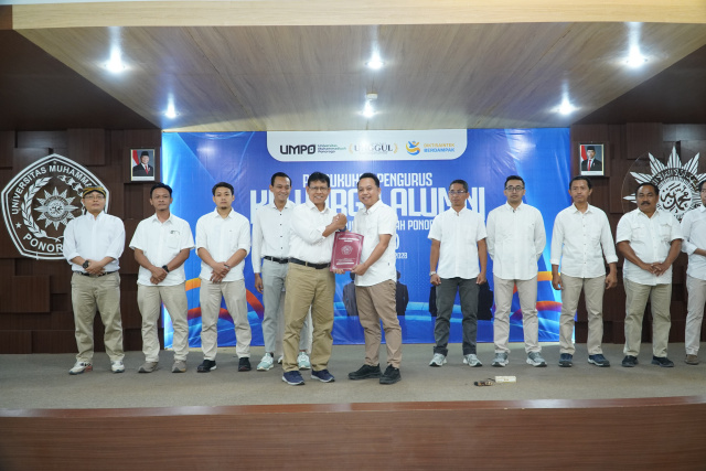 Dikukuhkan, Pengurus KA-UMPO Periode 2026–2028 Gagas Beasiswa Mahasiswa