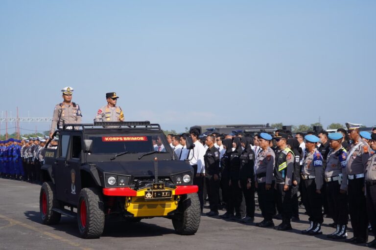 2.678 Personel Dikerahkan, Kapolda NTB Pimpin Apel Ops Mandalika Rinjani 2026 Amankan MotoGP