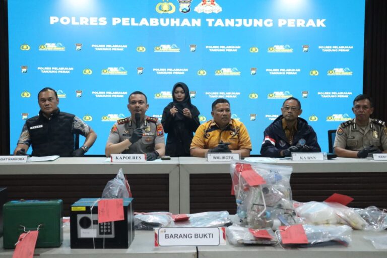 Penindakan Humanis Polres Pelabuhan Tanjung Perak Fasilitasi Rehabilitasi 17 Pecandu Narkoba Jalan Kunti