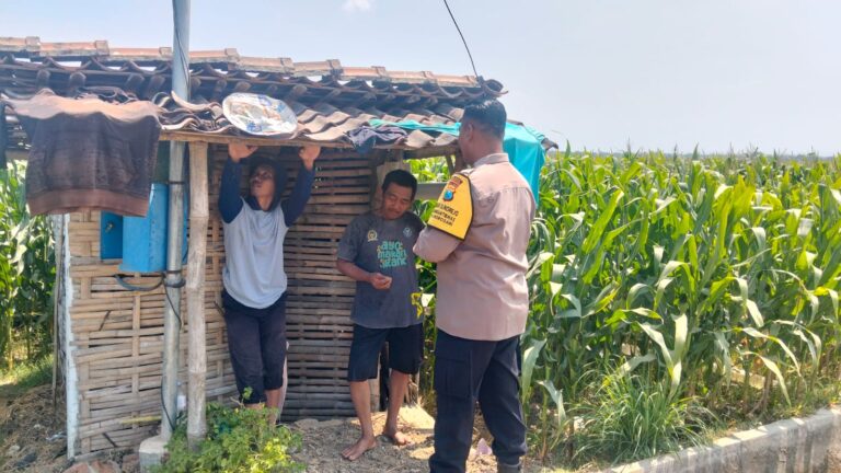 Dukung Produktivitas Pertanian Desa, Bhabinkamtibmas Tumpuk Sambangi Petani Jagung dan Dorong Ketahanan Pangan