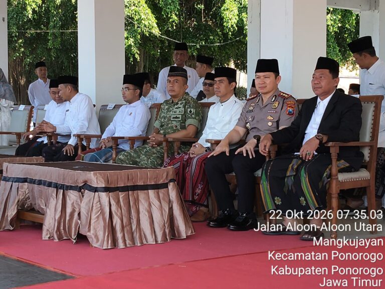 Kapolres Ponorogo Hadiri Upacara Peringatan Hari Santri Nasional 2026, Tegaskan Komitmen Polisi Peduli Pendidikan