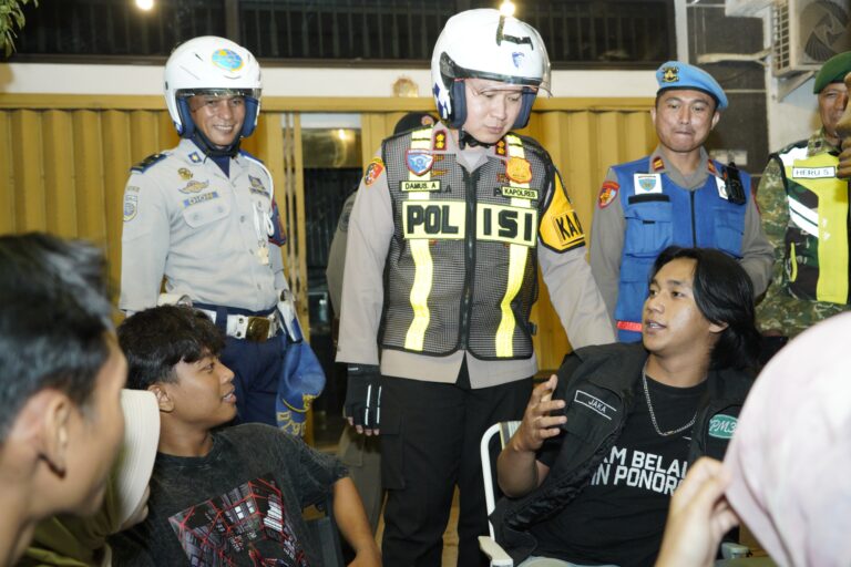 Polres Ponorogo Gelar Patroli Skala Besar Bersama TNI dan Instansi Terkait, Jaga Kondusivitas Kamtibmas
