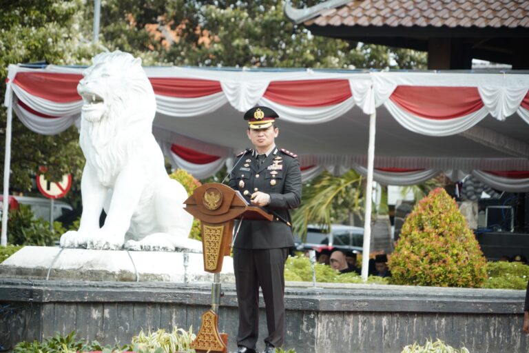 Kapolres Ponorogo Pimpin Upacara Hari Sumpah Pemuda ke-98, Ajak Generasi Muda Patriotik, Gigih, dan Berempati