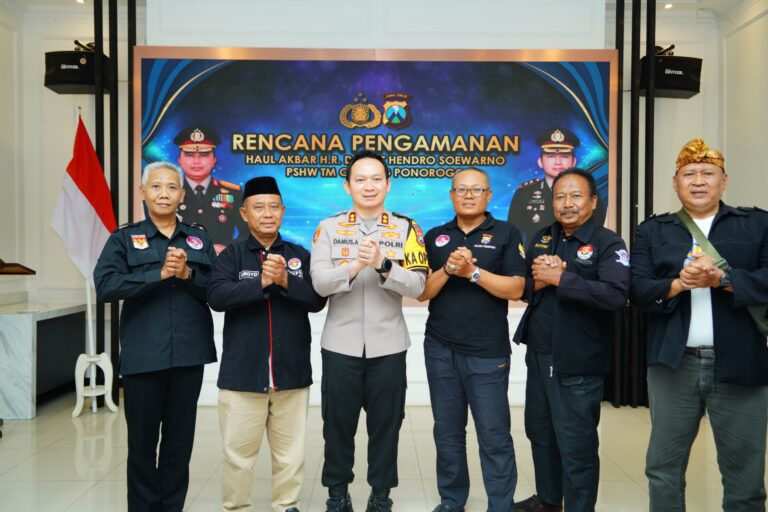 Polres Ponorogo Gelar Rakor Pengamanan Haul H.R. Djimat Hendro Soewarno 2026, Perkuat Sinergi Jaga Kondusivitas Wilayah